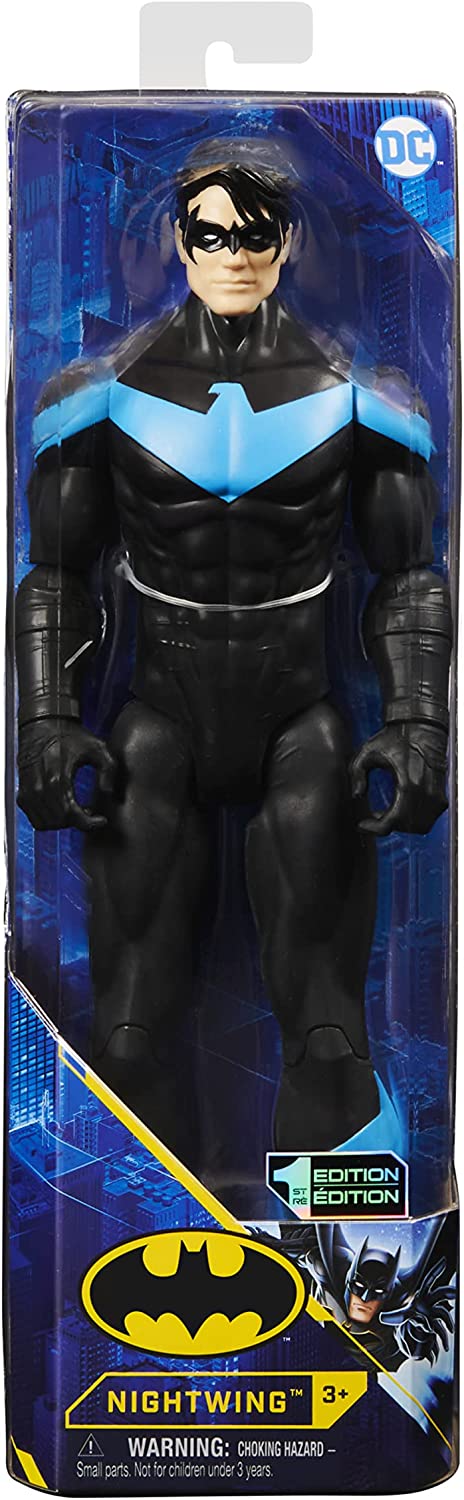 Figura de acción de Batman Nightwing de 12 pulgadas, para niños de 3 años en adelante