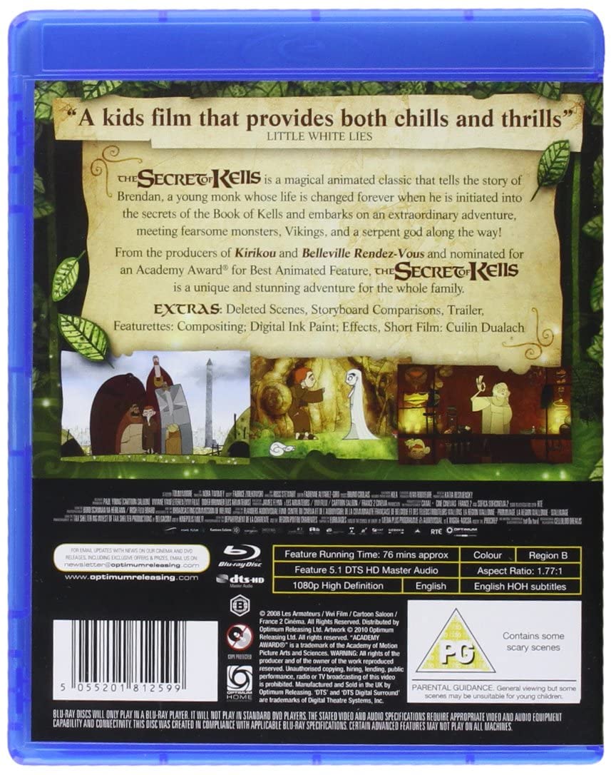 The Secret of Kells - Fantasy [Blu-ray]