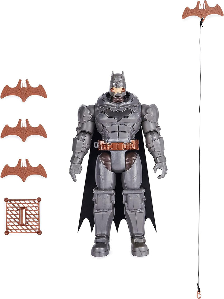 DC Comics, Battle Strike Batman 12-inch Action Figure, 20+ Phrases and Sounds