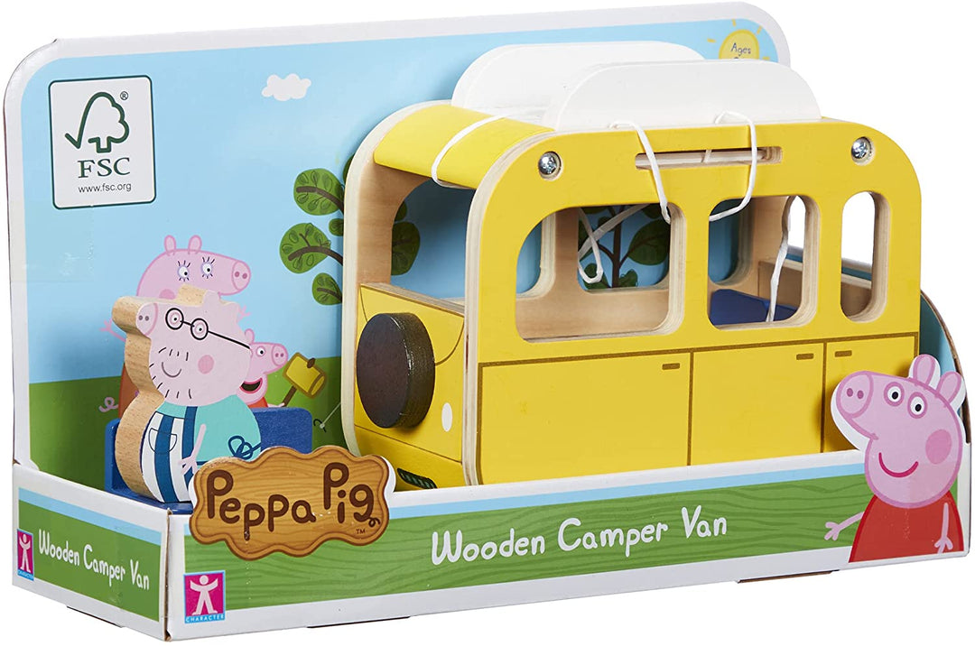 Caravana de madera Peppa Pig