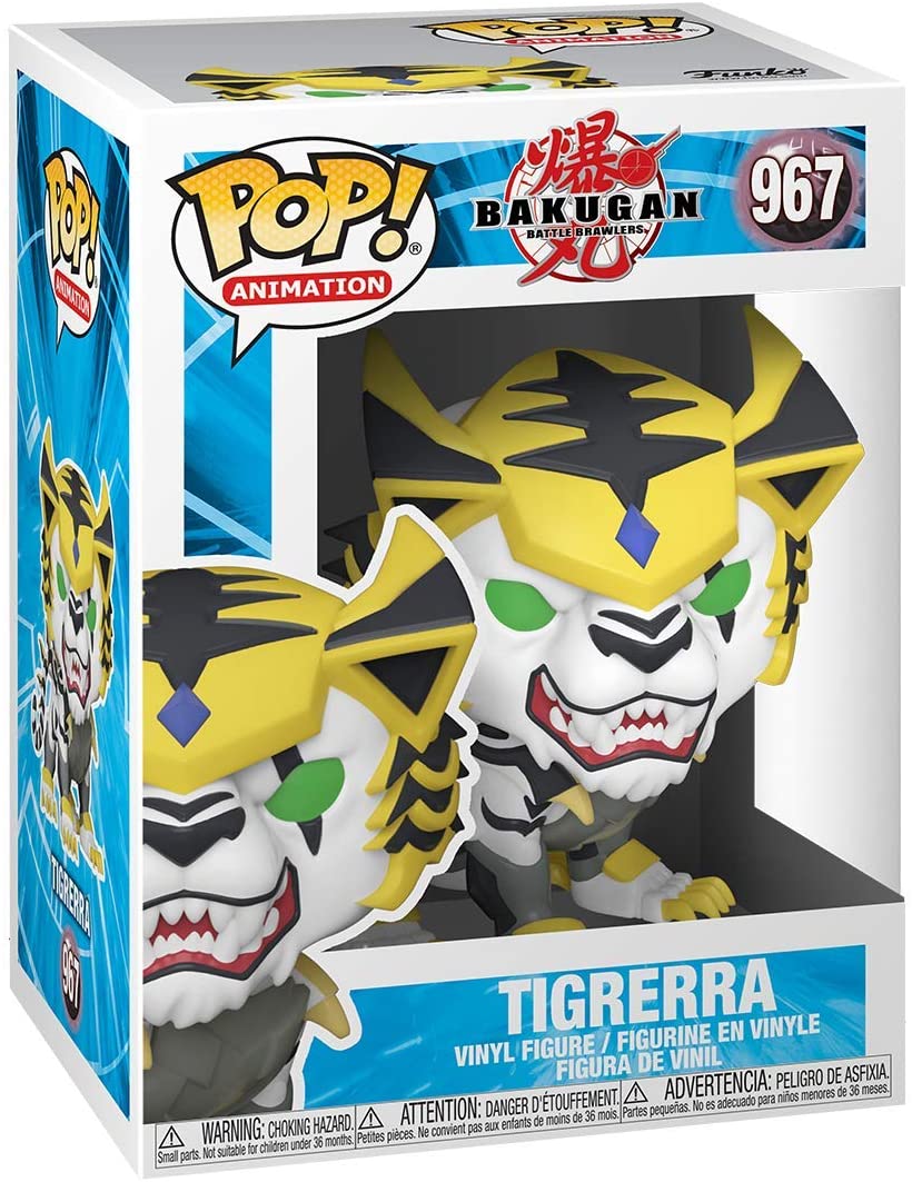 Bakugan Battle BrawLers Tigrerra Funko 54458 Pop! Vinilo n. ° 967