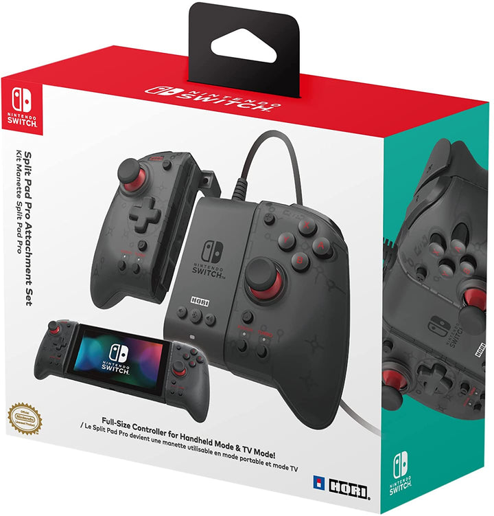 HORI Nintendo Switch Split Pad Pro Ergonomic Controller for Handheld Mode & Wire