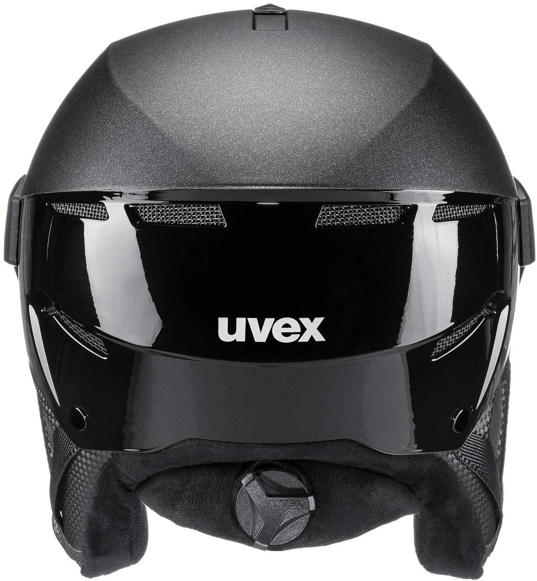 Uvex Unisex's Instinct Visor pro v ski Helmet, Black, 53-55 cm