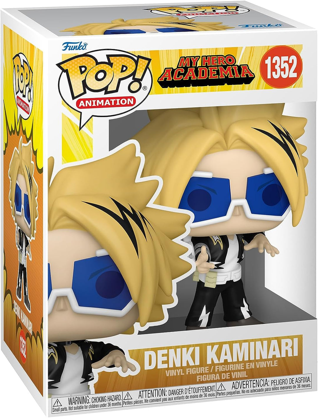 Animation: MHA - My Hero Academia - Denki Kaminari Funko 67328 Pop! Vinyl #1352