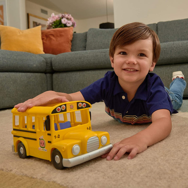 CoComelon Musical Yellow School Bus with JJ figure