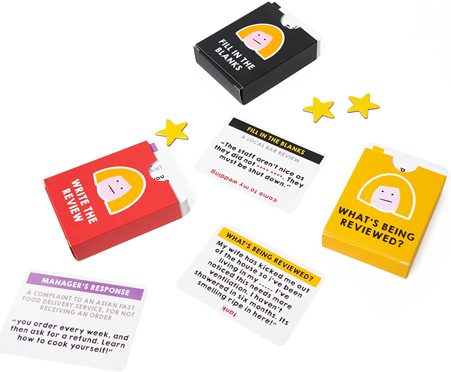 Format Games Karen Party Game | Based on Real One-Star Reviews | 3-10 Players | Ages 14+ 3