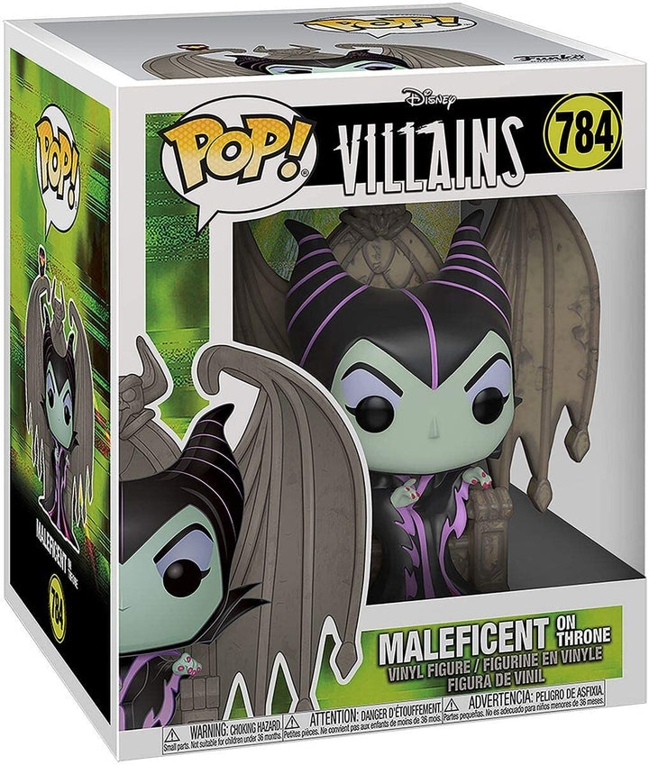 Disney Villanos Maléfica en el trono Funko 49817 Pop! Vinilo n. ° 784