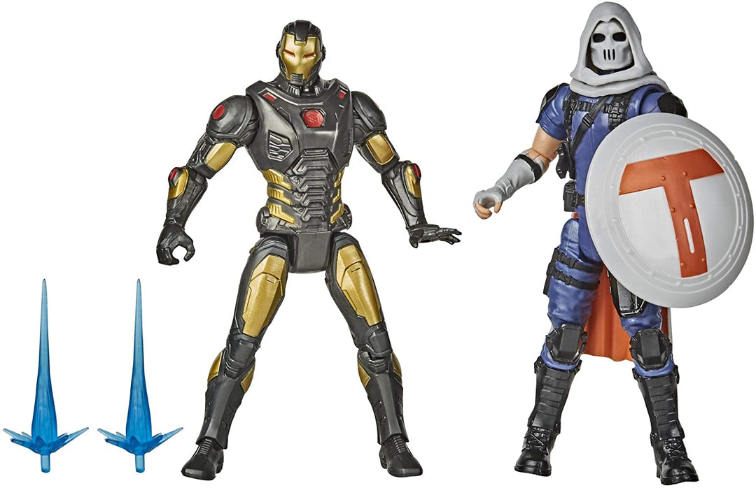 Marvel Hasbro Gamerverse Figura de acción coleccionable de Iron Man contra Taskmaster de 6 pulgadas
