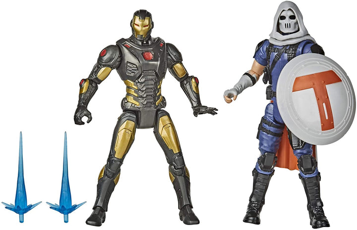 Marvel Hasbro Gamerverse Figura de acción coleccionable de Iron Man contra Taskmaster de 6 pulgadas
