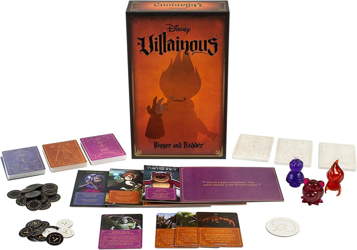 Ravensburger Disney Villainous Bigger and Badder Family Strategy Board Game for Adults & Kids