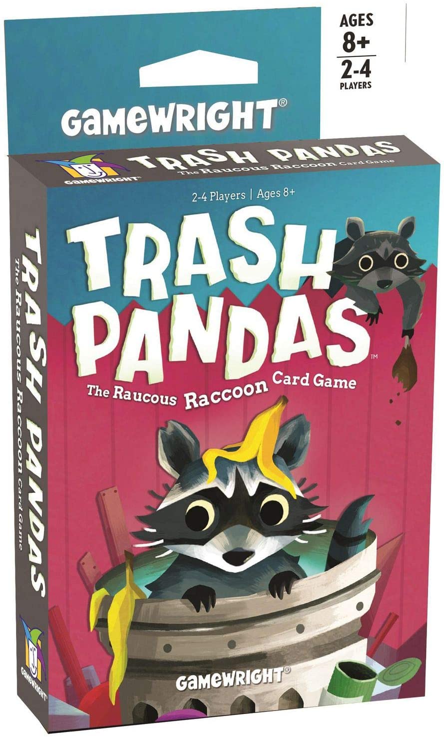 Gamewright | Trash Pandas | Miniature Game | Ages 8+ | 2-4 Players | 20 Minutes Playing Time