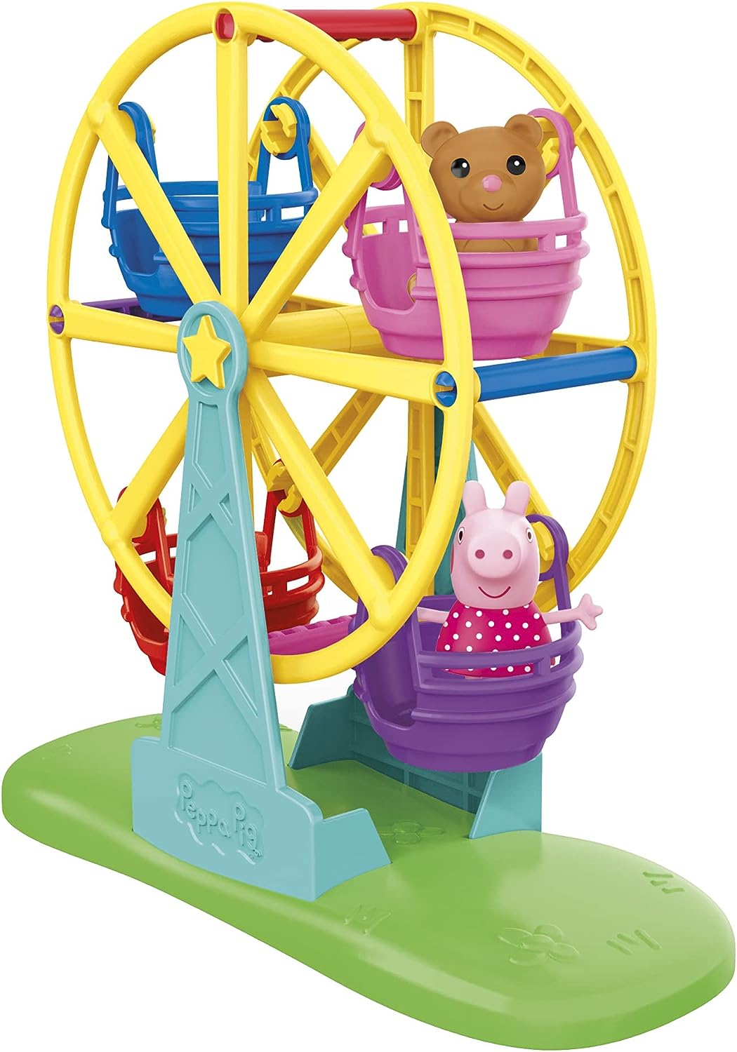 Peppa Pig Peppa's Ferris Wheel Playset - Spinning Ride with Figure & Teddy for Ages 3+ 5