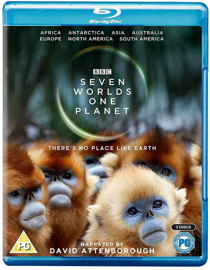 Seven Worlds, One Planet [2019] - Nature documentary [DVD]