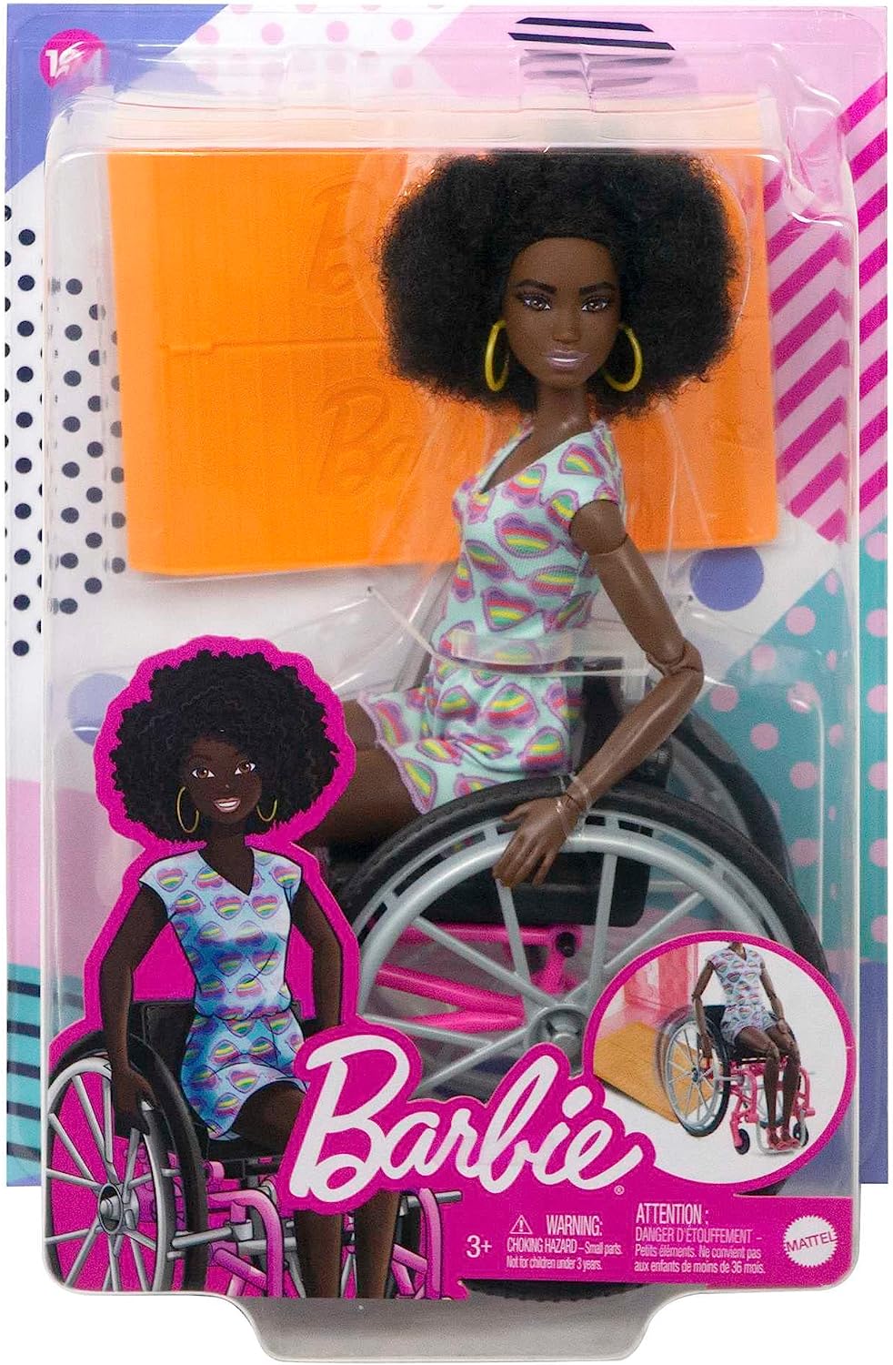 Barbie Fashionistas Doll with Wheelchair and Ramp - Inclusive Play for Kids 5