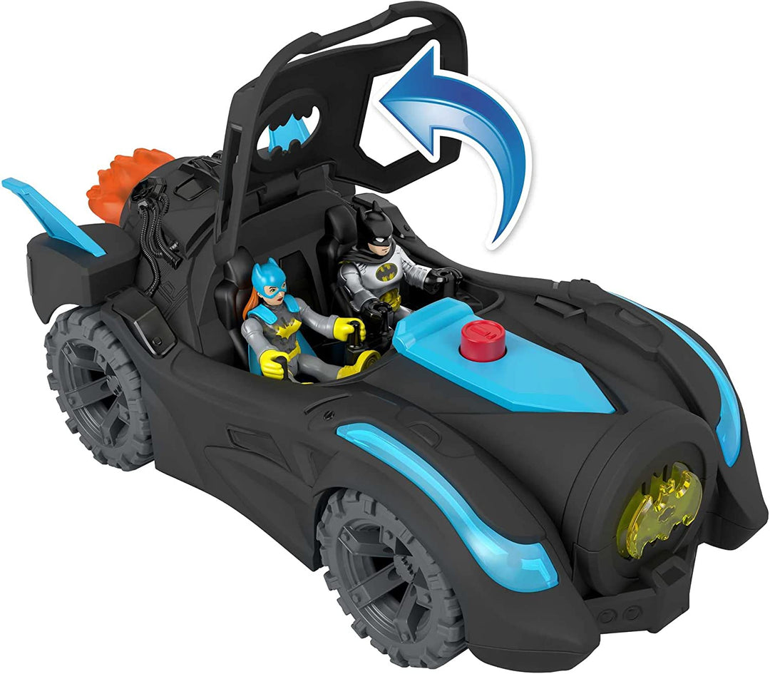 Fisher-Price Imaginext DC Super Friends Batmobile with lights and sounds, Batman