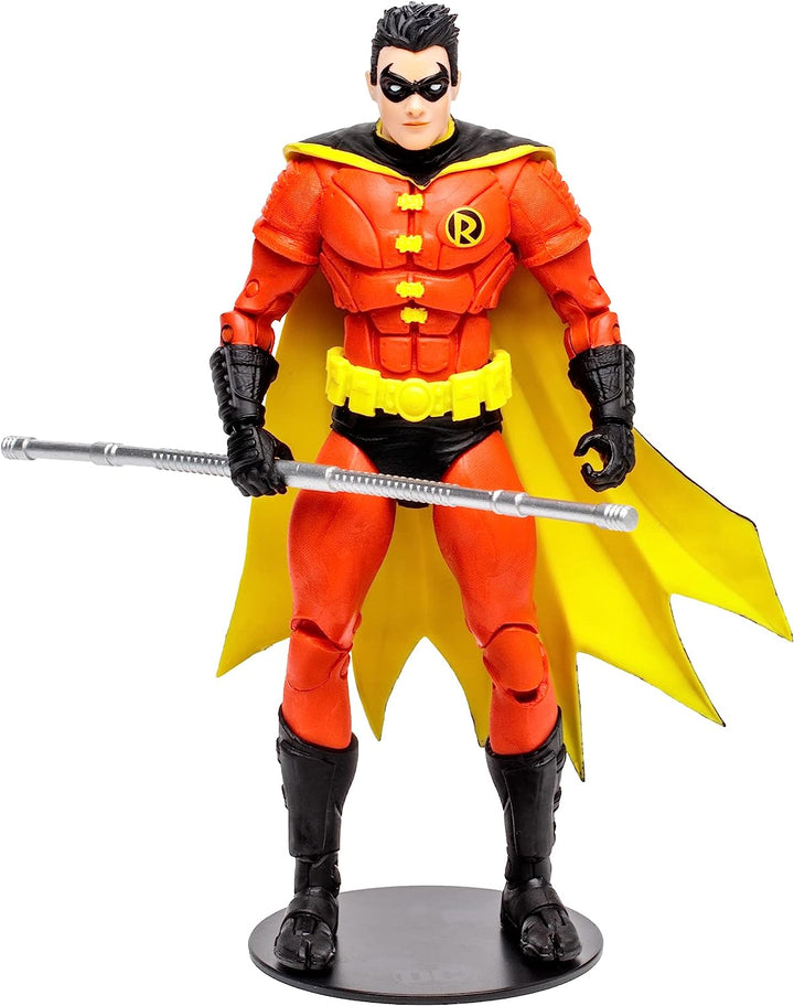 Batman - Robin Tim Drake (Red Suit Variant) DC Multiverse Gold Label 7” Scale Action Figure