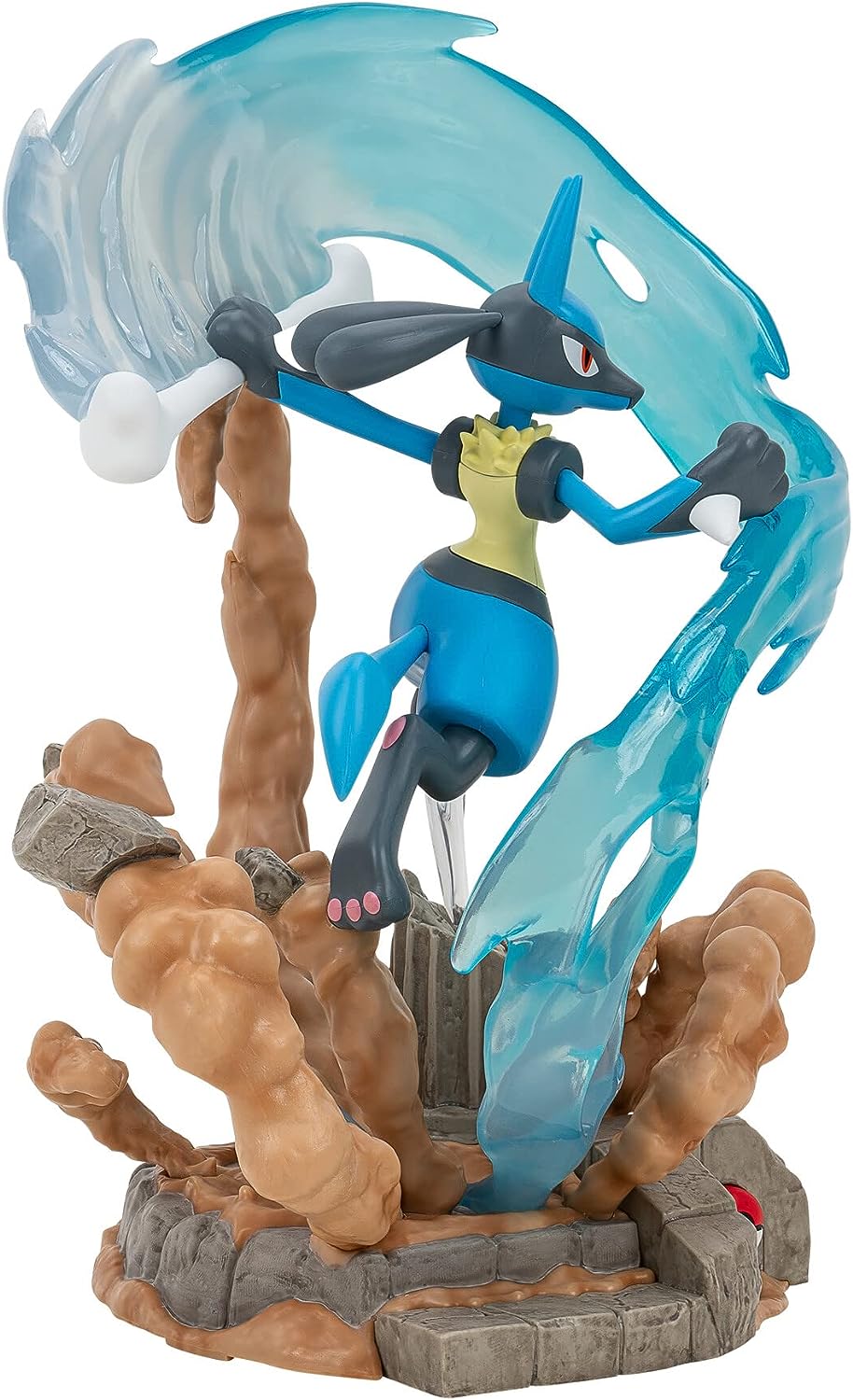Pokémon Jazwares - Lucario 13-inch Deluxe Statue with Aura Lights 6