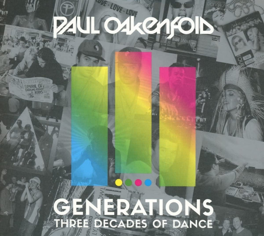 Generations - Three Decades of Dance - Paul Oakenfold  [Audio CD]