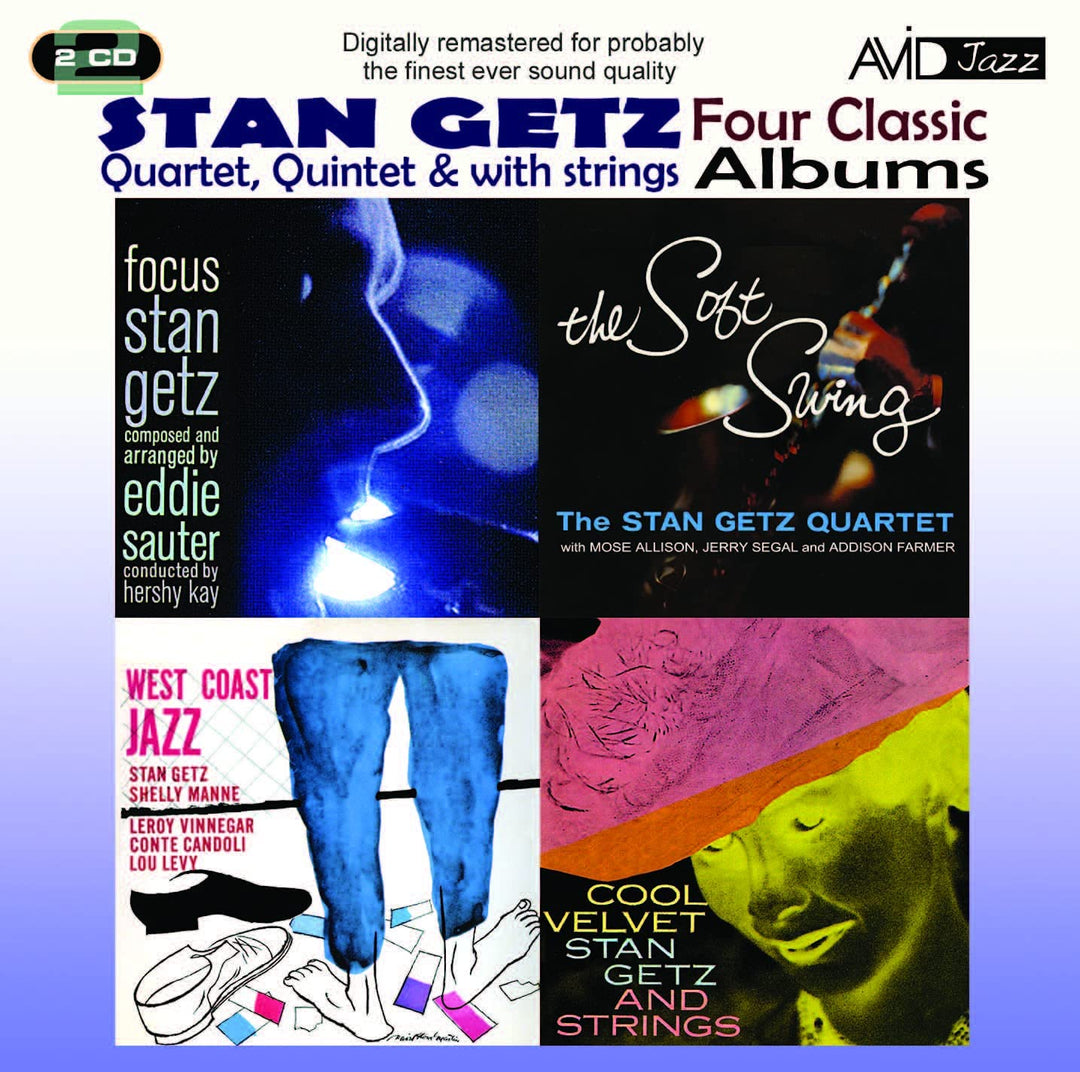 Four Classic Albums [Focus / The Soft Swing / West Coast Jazz / Cool Velvet] - Stan Getz  [Audio CD]