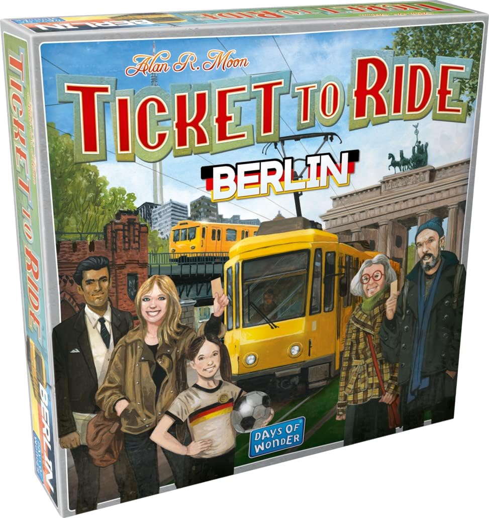 Days of Wonder | Ticket To Ride Berlin | Board Game | Ages 8+ | 2-4 Players