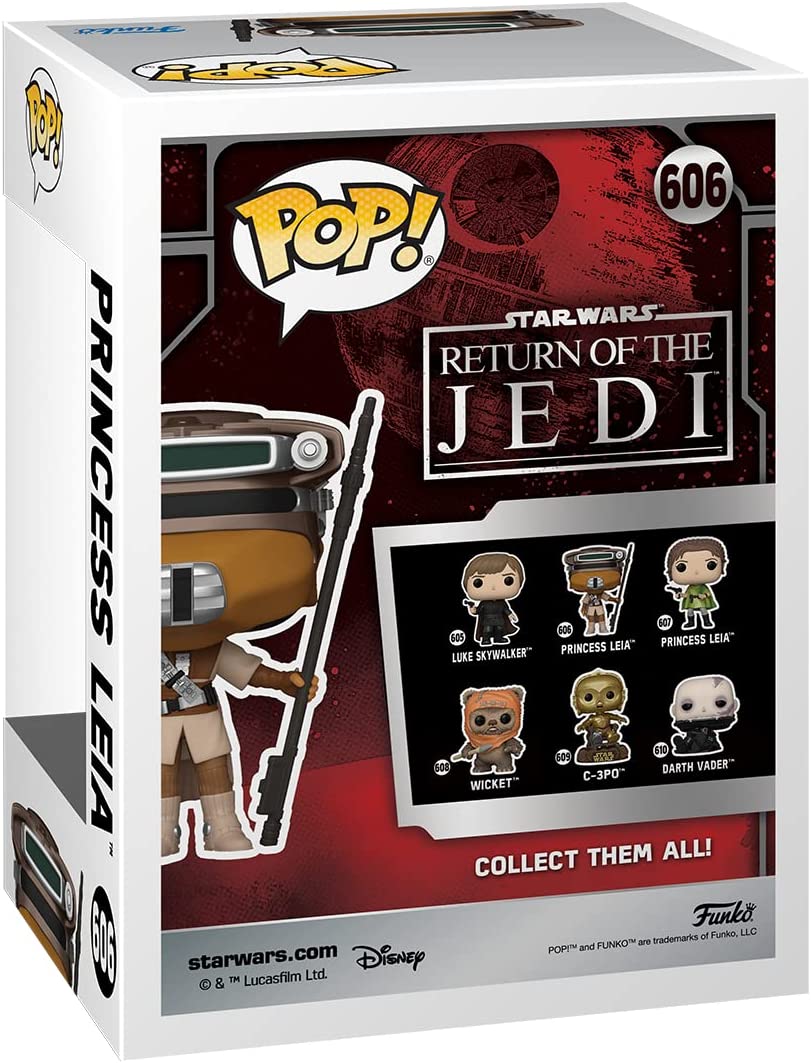 Star Wars: Return of the Jedi 40th - Leia (Boushh) Funko 70748 Pop! Vinyl #606