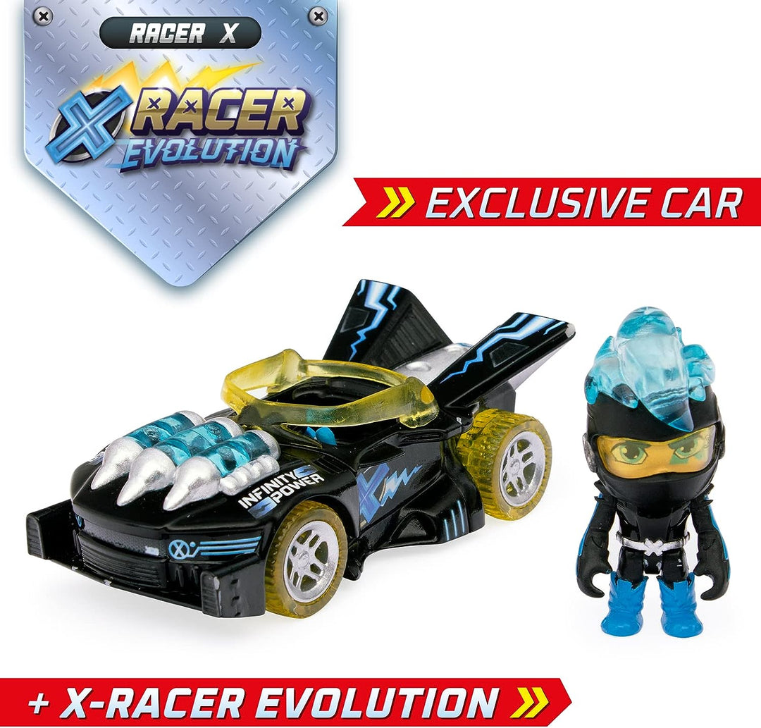 T-RACERS Turbo Truck – X-Racer truck with 1 exclusive X-Racer driver and 1 exclusive X-Racer