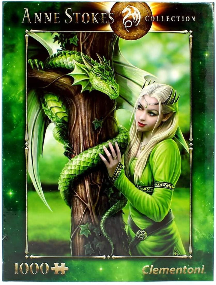 Clementoni - 39463 Anne Stokes Collection Puzzle para adultos y niños Kindred Spirits 1000 piezas