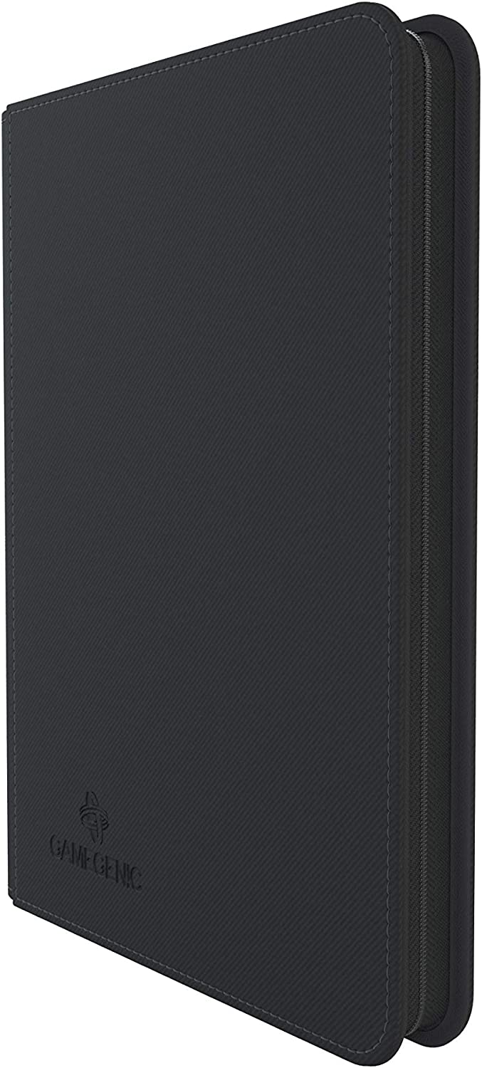 Gamegenic GGS31011ML Zip-Up Album (8-Pocket), Black