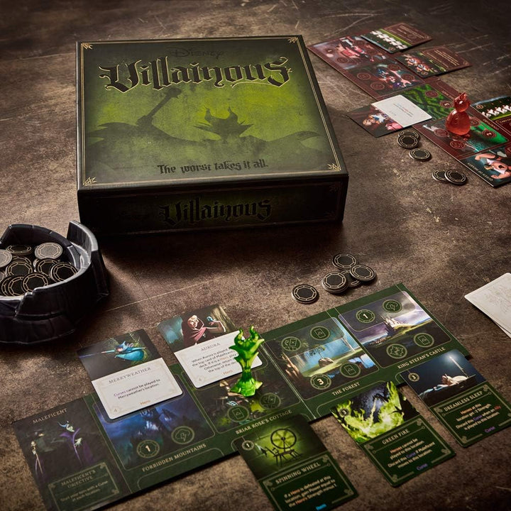 Ravensburger Disney Villainous Worst Takes It All - Expandable Strategy Family Board Games for Adults & Kids Age 10 Years Up - Playable as Stand-alone or Expansion