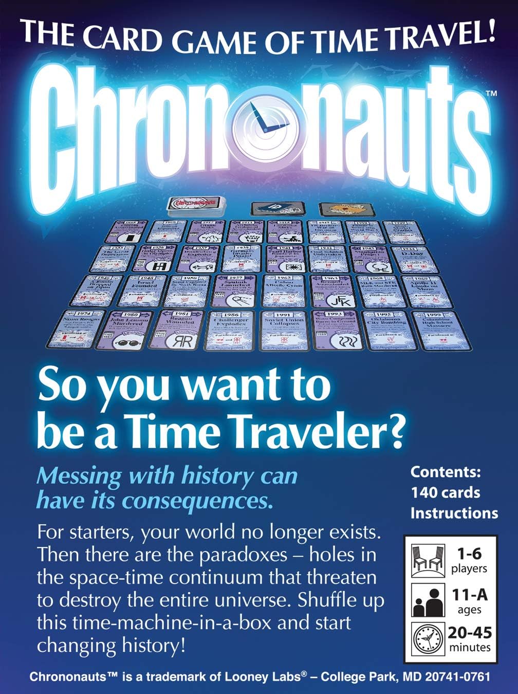 Looney Labs Chrononauts-Kartenspiel 4