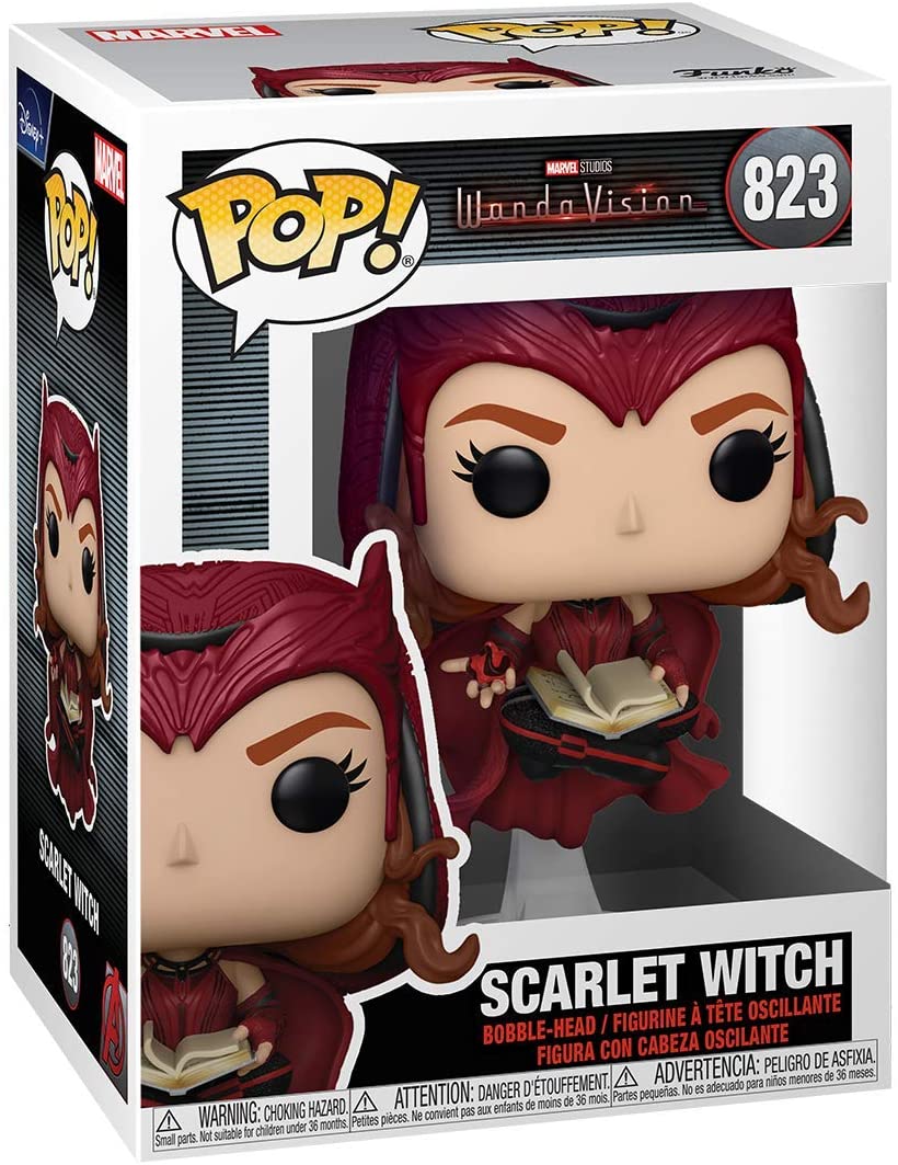 Marvel Studios WandaVision Scarlet Witch Funko 54323 Pop! Vinyl #823