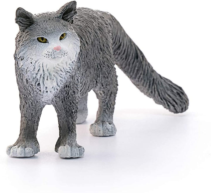 Schleich 13893 Farm World Maine Coon gato