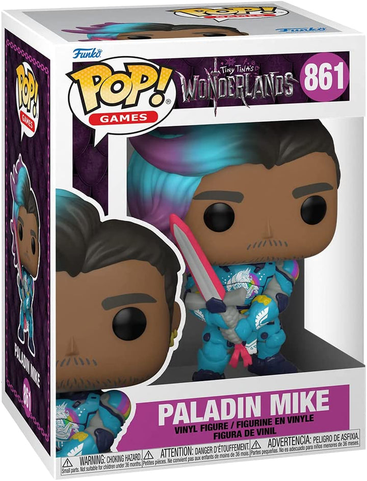 Tiny Tina’s Wonderland Paladin Mike Funko  59334 Pop! Vinyl #861