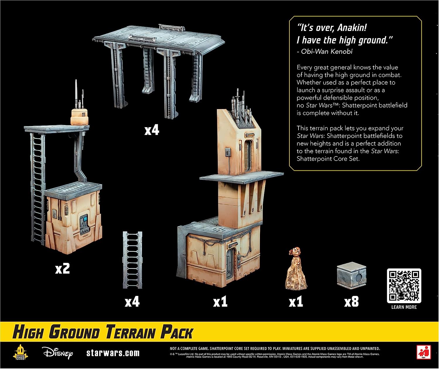 Atomic Mass Games Star Wars: Shatterpoint High Ground Terrain Pack 3