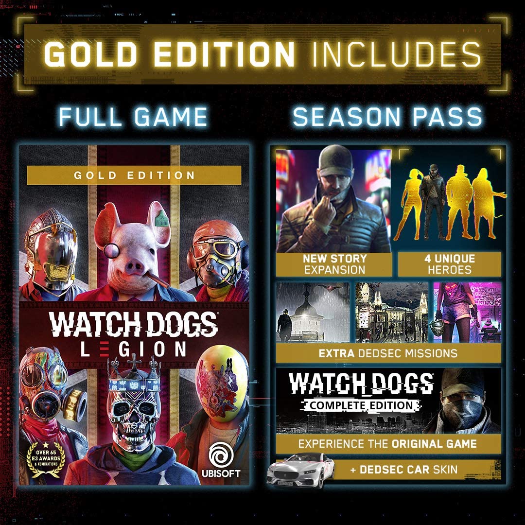 Watch Dogs Legion Gold Edition (PS5)