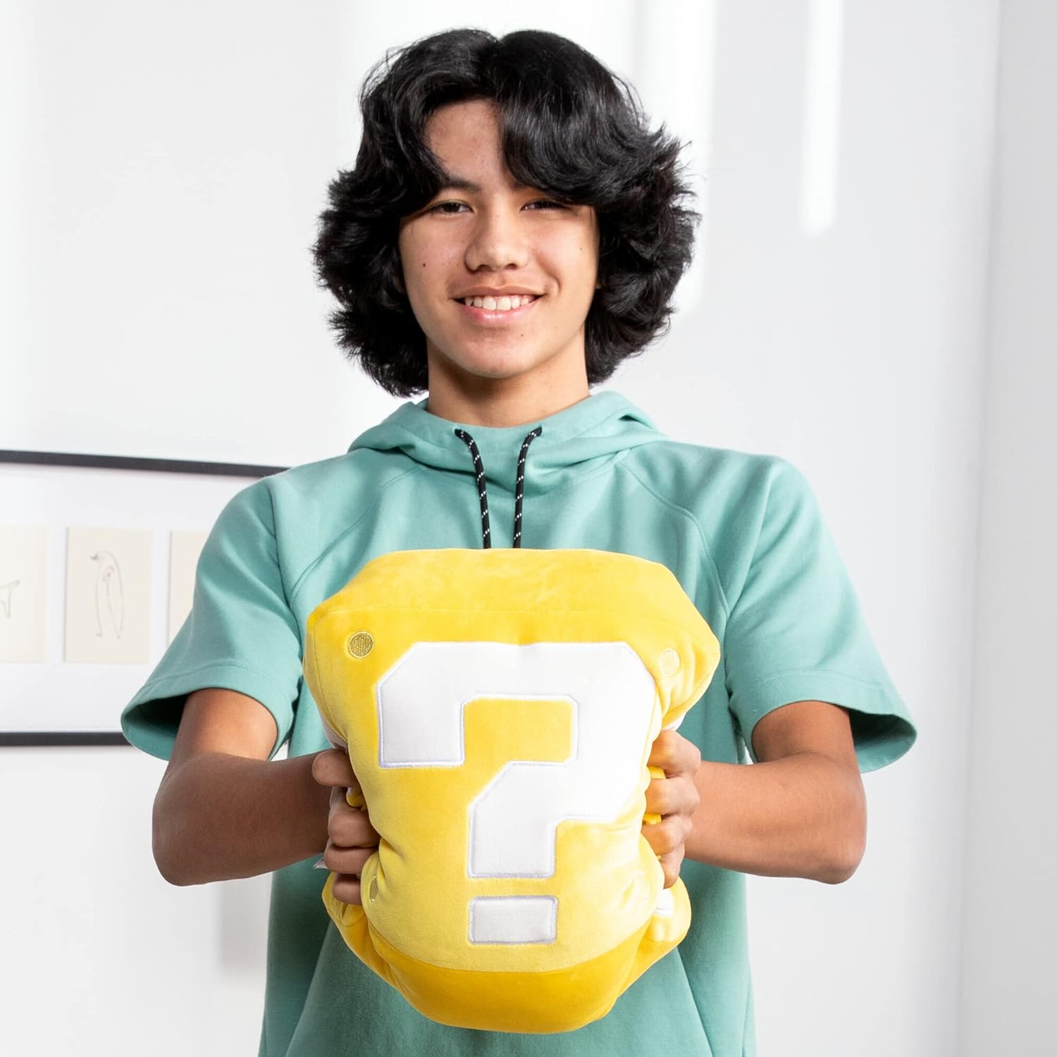 Super Mario - Question Block Mega Plüsch von Club Mocchi Mocchi 6