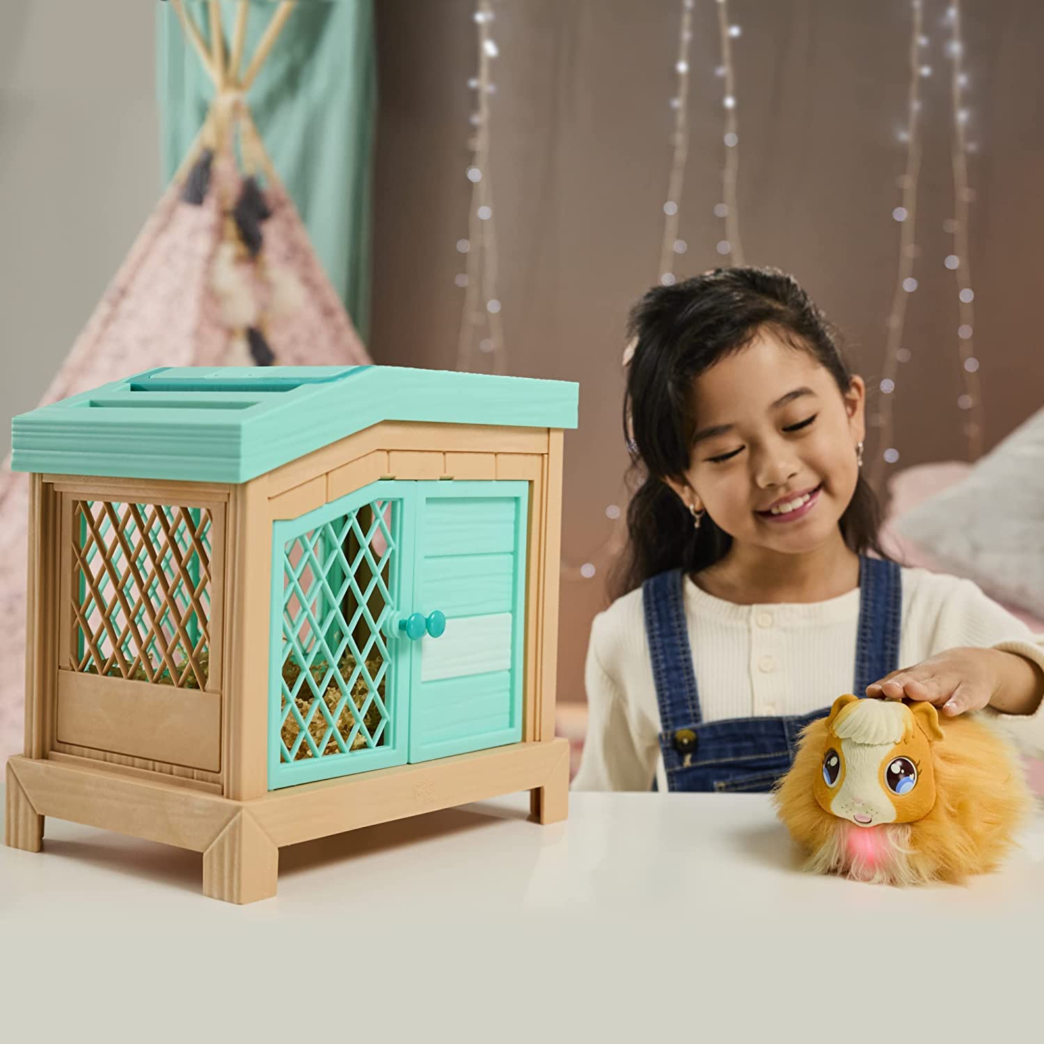 Little Live Pets Mama Surprise Bunny Interactive Playset - Electronic Plush with Hutch for Kids 4-12 14