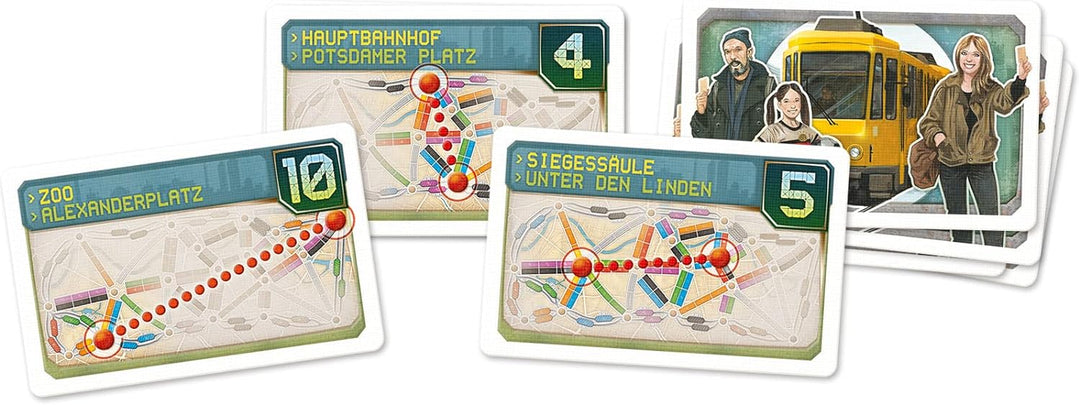 Days of Wonder | Ticket To Ride Berlin | Board Game | Ages 8+ | 2-4 Players