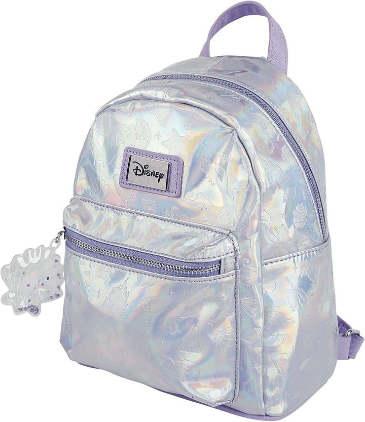 Disney - Little Mermaid - AOP Debossed Pattern Ladies Backpack