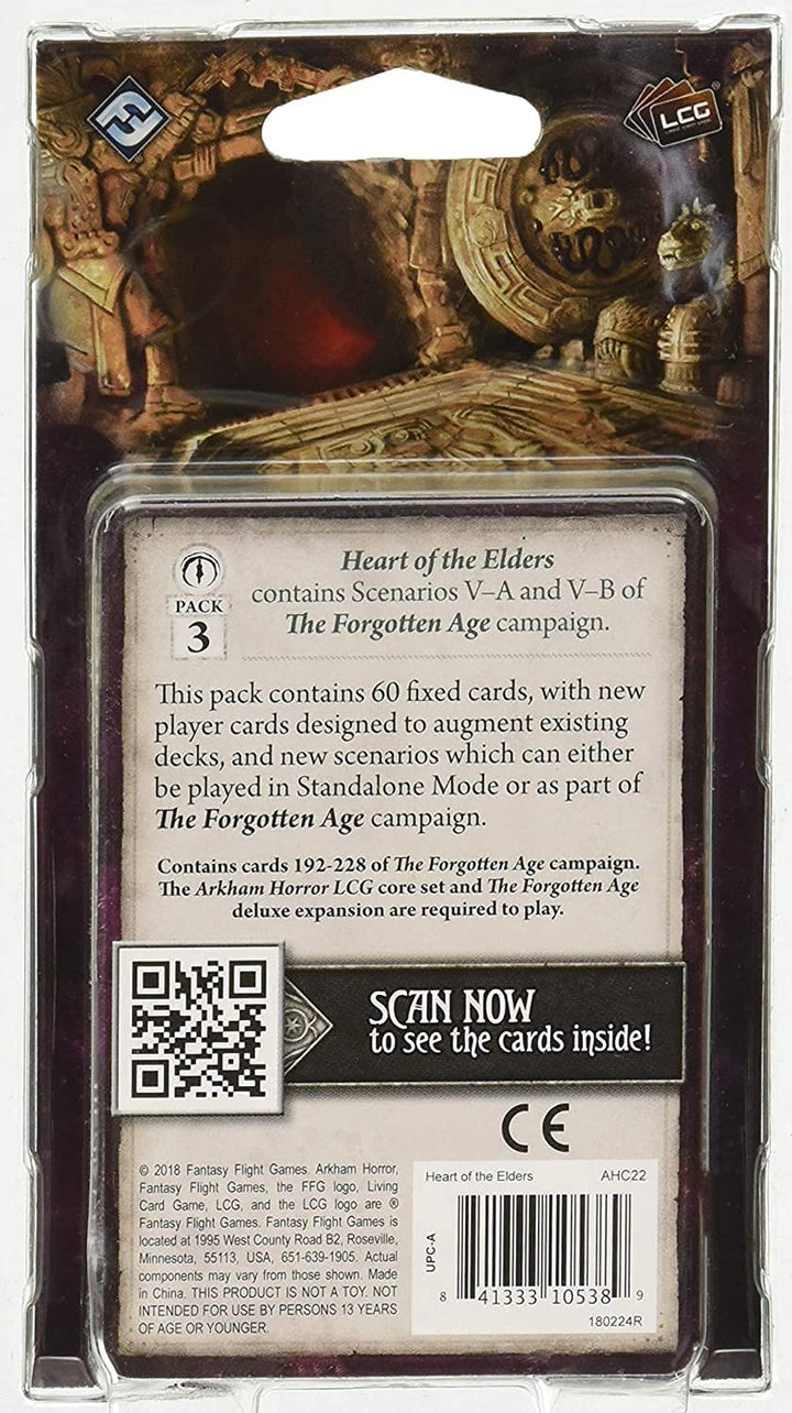 Arkham Horror LCG: Heart of the Elders Mythos Expansion