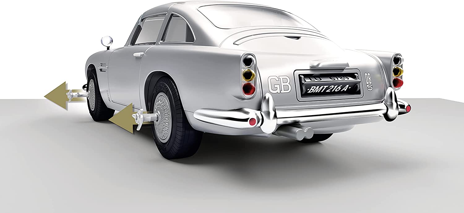 PLAYMOBIL James Bond Aston Martin DB5 - Goldfinger Edition (70578) - Action Vehicle Playset