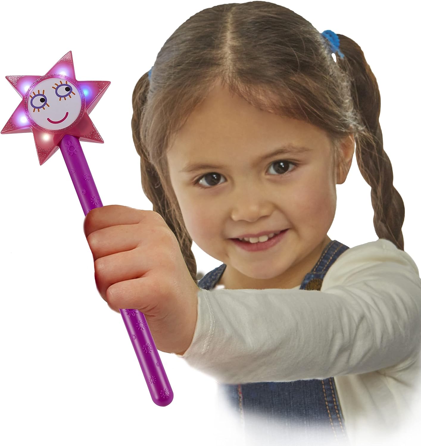 Ben &amp; Holly Sparkle &amp; Spell Wand – Interaktiver Leuchtstab mit Geräuschen und 3 Spielmodi für Kinder ab 3 Jahren 5
