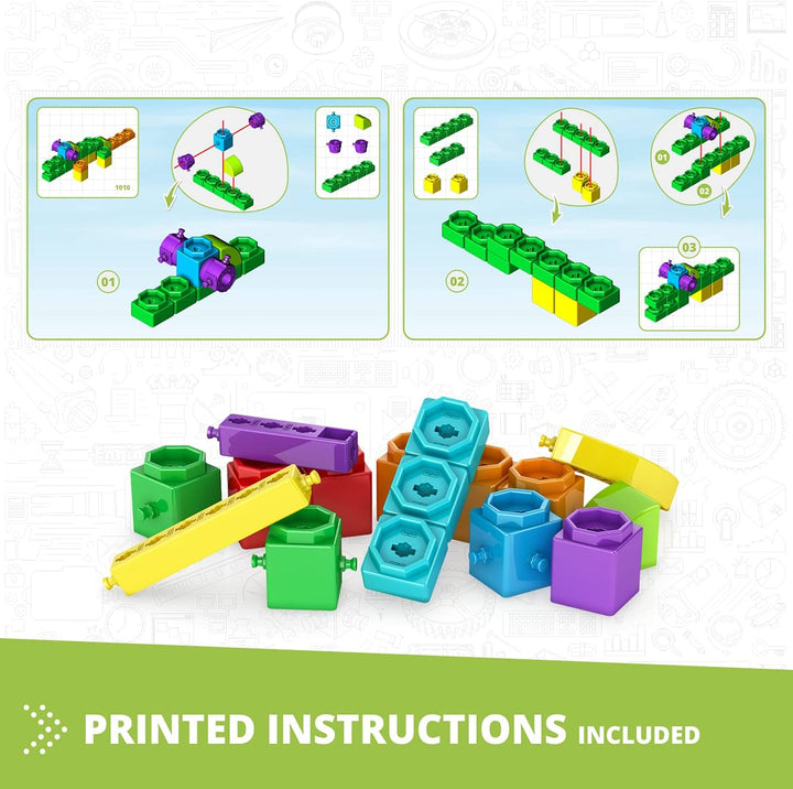 ENGINO - QBOIDZ "alligator" with 5 bonus models Building Blocks for kids