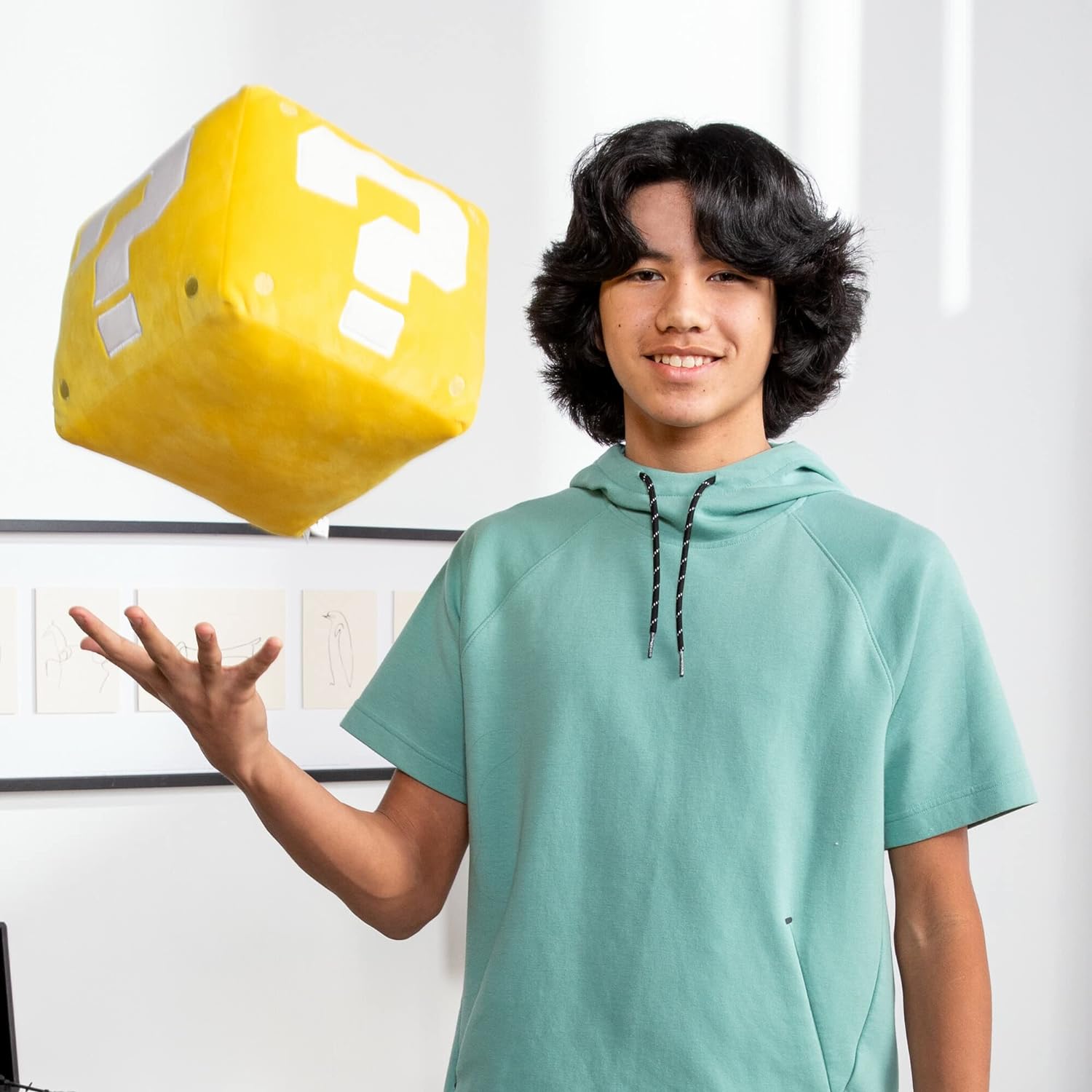 Super Mario - Question Block Mega Plüsch von Club Mocchi Mocchi 5