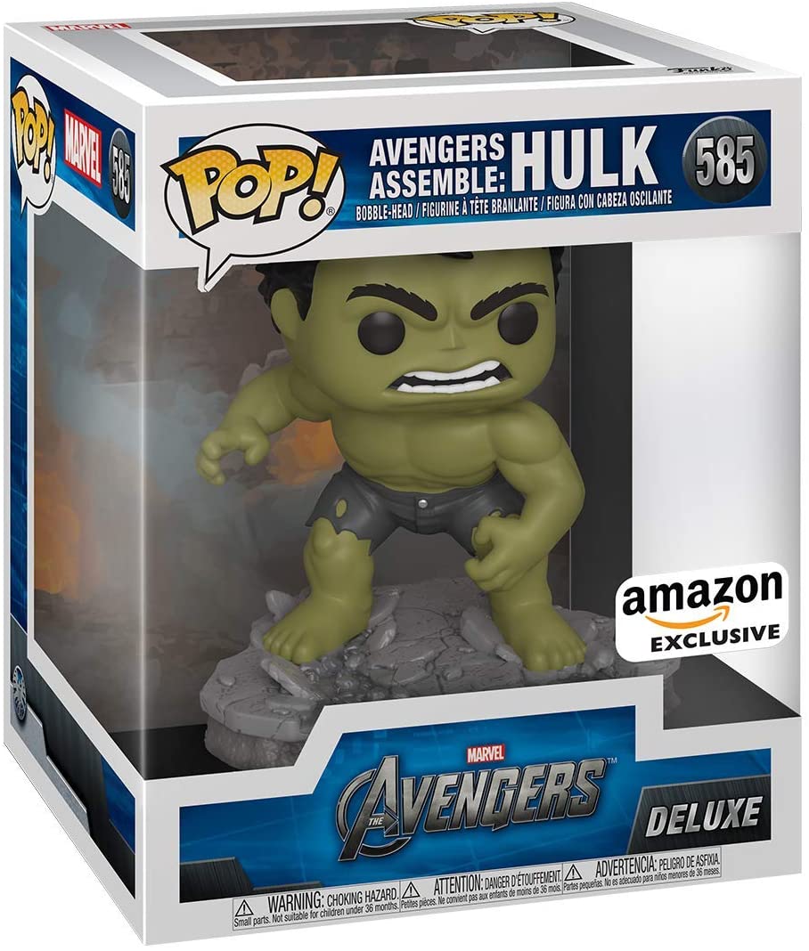 Funko Pop! Marvel Avengers - Hulk Avengers Assemble Exclusive Vinyl Figure #585