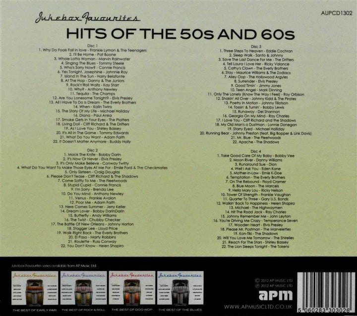 Jukebox Favourites - Hits of the 50s & 60s - [Audio CD]