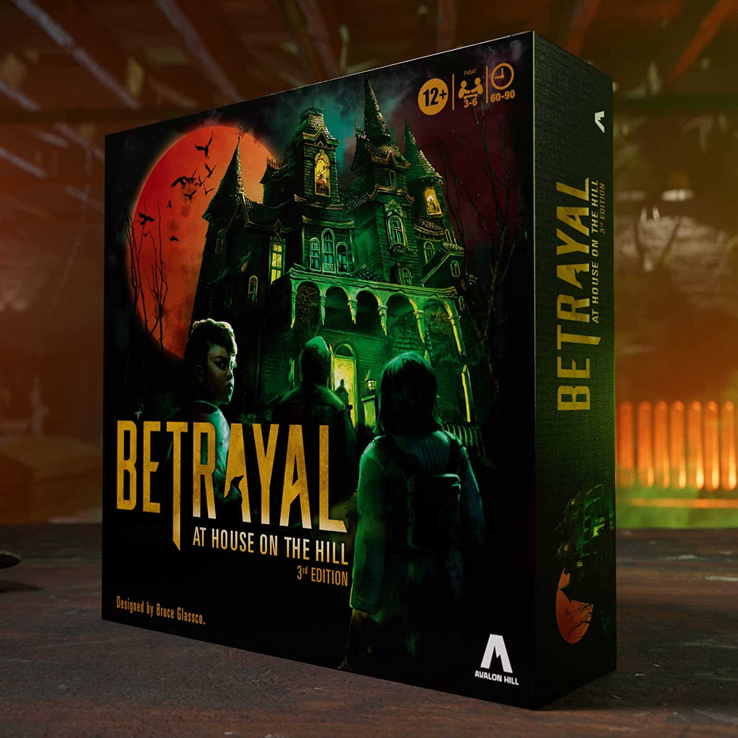 Hasbro Gaming Betrayal at House on the Hill 3rd Edition Board Game