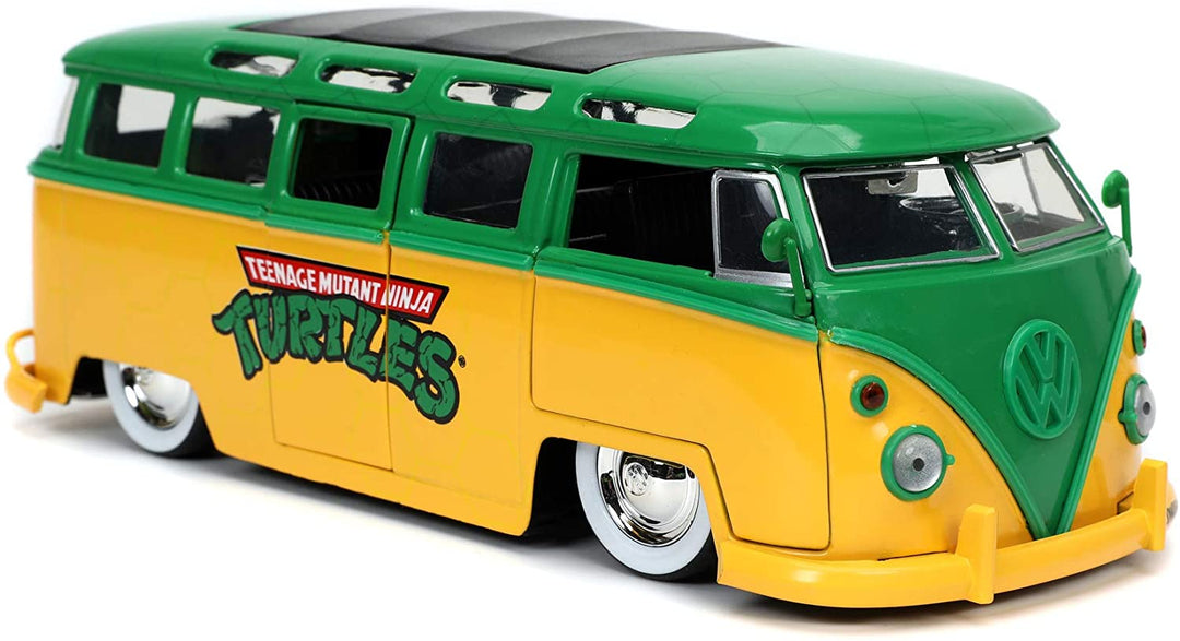 Jada TMNT - Leonardo & 1962 VW Bus - 1:24