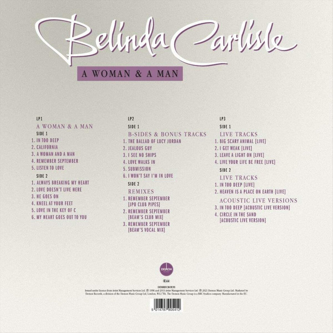 Belinda Carlisle - A Woman and A Man - 25th Anniversary [Vinyl