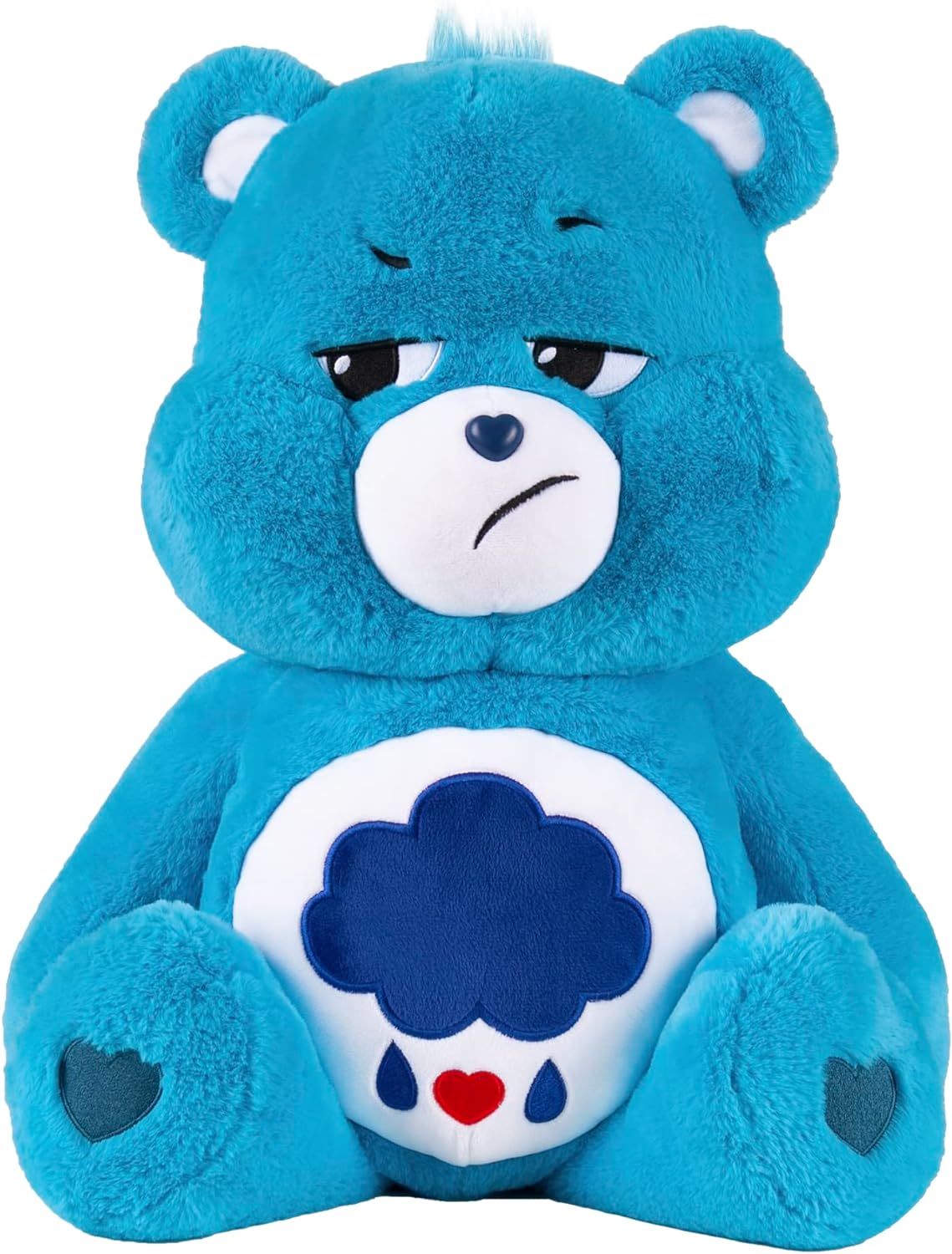 Care Bears 60cm Jumbo Plush - Grumpy Bear Soft Toy for Kids 3+